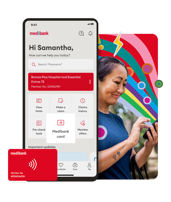 Medibank digital card