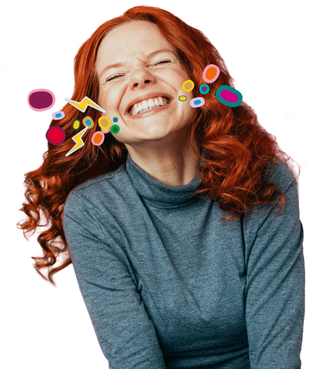 Girl smiling