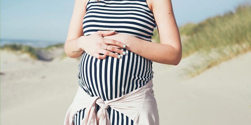 A pregnant woman A pregnant woman